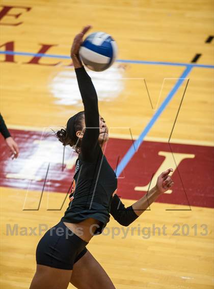 Thumbnail 3 in Barnstable vs Newton North (2013 Volleyhall Classic Semifinal 1) photogallery.