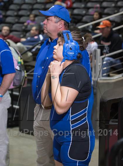 Thumbnail 3 in UIL State Girls Wrestling Championships (Finals) photogallery.