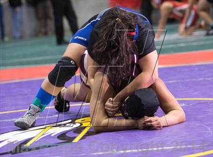Thumbnail 3 in UIL State Girls Wrestling Championships (Finals) photogallery.