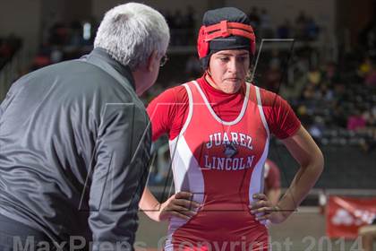 Thumbnail 1 in UIL State Girls Wrestling Championships (Finals) photogallery.