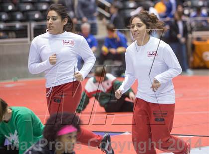 Thumbnail 2 in UIL State Girls Wrestling Championships (Finals) photogallery.