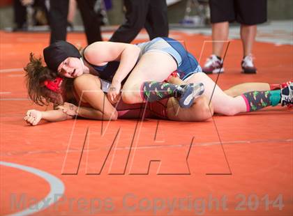 Thumbnail 2 in UIL State Girls Wrestling Championships (Finals) photogallery.