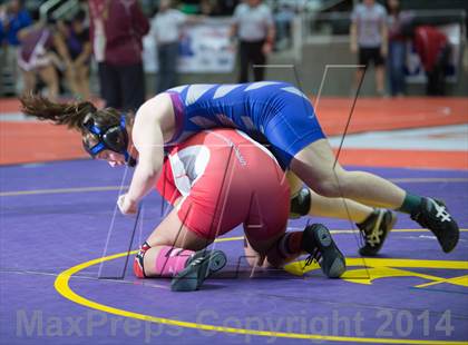 Thumbnail 2 in UIL State Girls Wrestling Championships (Finals) photogallery.