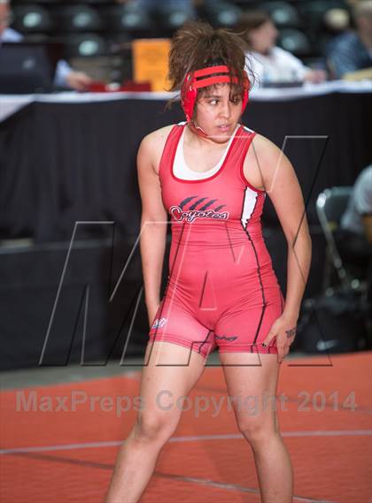 Thumbnail 2 in UIL State Girls Wrestling Championships (Finals) photogallery.