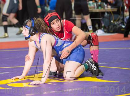 Thumbnail 3 in UIL State Girls Wrestling Championships (Finals) photogallery.