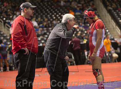 Thumbnail 2 in UIL State Girls Wrestling Championships (Finals) photogallery.