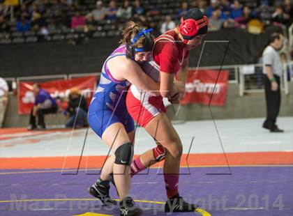 Thumbnail 3 in UIL State Girls Wrestling Championships (Finals) photogallery.