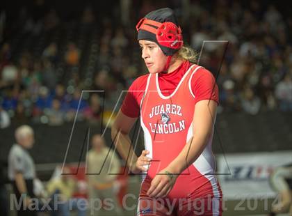 Thumbnail 2 in UIL State Girls Wrestling Championships (Finals) photogallery.