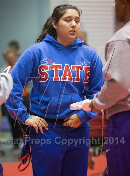 Thumbnail 1 in UIL State Girls Wrestling Championships (Finals) photogallery.