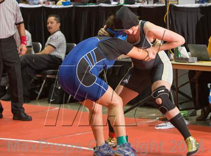 Thumbnail 2 in UIL State Girls Wrestling Championships (Finals) photogallery.