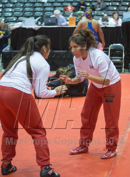 Thumbnail 3 in UIL State Girls Wrestling Championships (Finals) photogallery.