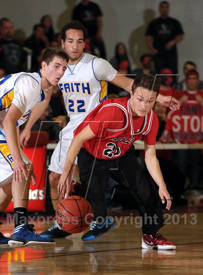 Thumbnail 3 in Stockton Christian vs. Faith Christian (CIF SJS D6 Final) photogallery.