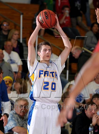 Thumbnail 1 in Stockton Christian vs. Faith Christian (CIF SJS D6 Final) photogallery.