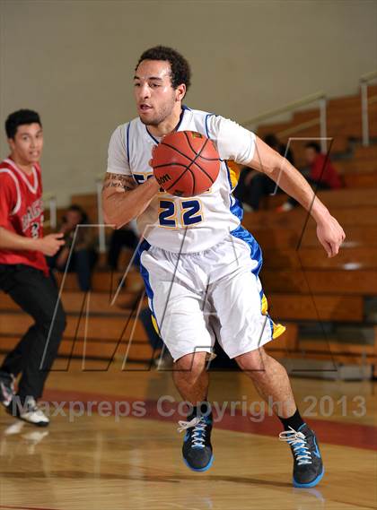 Thumbnail 3 in Stockton Christian vs. Faith Christian (CIF SJS D6 Final) photogallery.