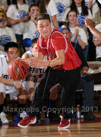 Thumbnail 2 in Stockton Christian vs. Faith Christian (CIF SJS D6 Final) photogallery.