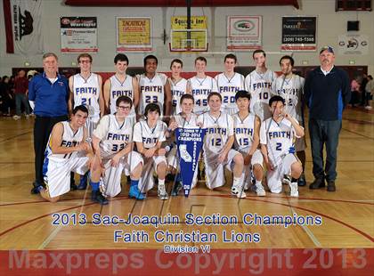 Thumbnail 1 in Stockton Christian vs. Faith Christian (CIF SJS D6 Final) photogallery.