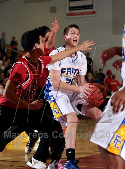 Thumbnail 1 in Stockton Christian vs. Faith Christian (CIF SJS D6 Final) photogallery.