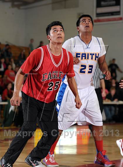 Thumbnail 3 in Stockton Christian vs. Faith Christian (CIF SJS D6 Final) photogallery.