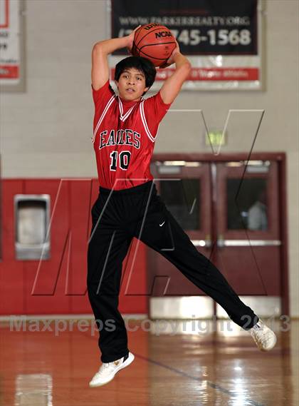Thumbnail 1 in Stockton Christian vs. Faith Christian (CIF SJS D6 Final) photogallery.