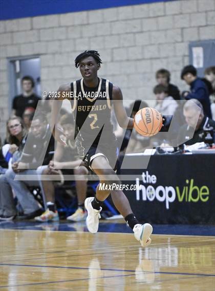 Thumbnail 1 in Zephyrhills Christian Academy vs The Villages Charter. (SunBash Tourney) photogallery.