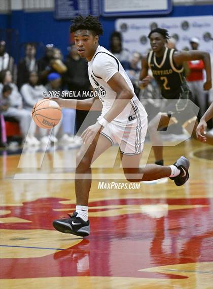Thumbnail 2 in Zephyrhills Christian Academy vs The Villages Charter. (SunBash Tourney) photogallery.