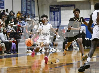 Thumbnail 1 in Zephyrhills Christian Academy vs The Villages Charter. (SunBash Tourney) photogallery.