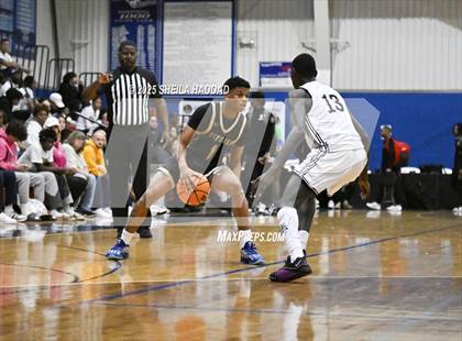 Thumbnail 1 in Zephyrhills Christian Academy vs The Villages Charter. (SunBash Tourney) photogallery.