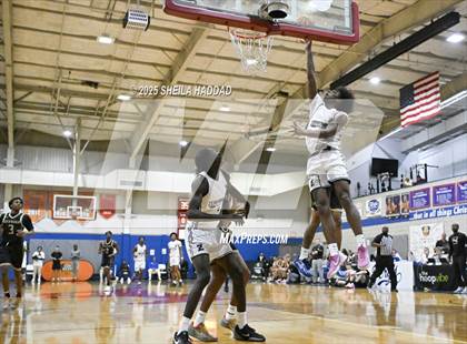 Thumbnail 1 in Zephyrhills Christian Academy vs The Villages Charter. (SunBash Tourney) photogallery.
