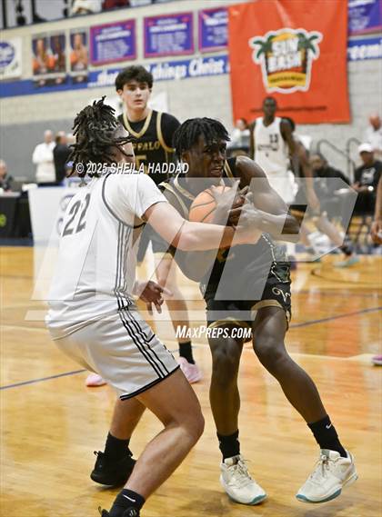 Thumbnail 3 in Zephyrhills Christian Academy vs The Villages Charter. (SunBash Tourney) photogallery.