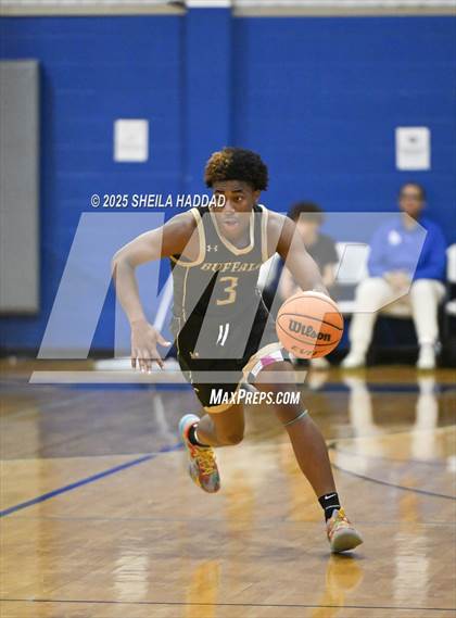 Thumbnail 3 in Zephyrhills Christian Academy vs The Villages Charter. (SunBash Tourney) photogallery.