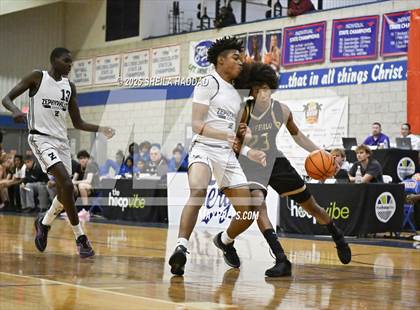 Thumbnail 3 in Zephyrhills Christian Academy vs The Villages Charter. (SunBash Tourney) photogallery.