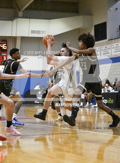 Thumbnail 3 in Zephyrhills Christian Academy vs The Villages Charter. (SunBash Tourney) photogallery.