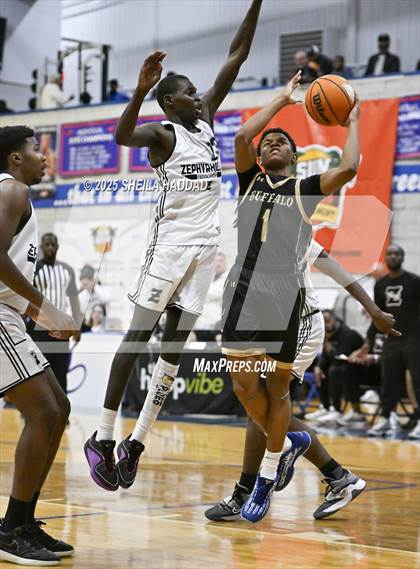 Thumbnail 3 in Zephyrhills Christian Academy vs The Villages Charter. (SunBash Tourney) photogallery.