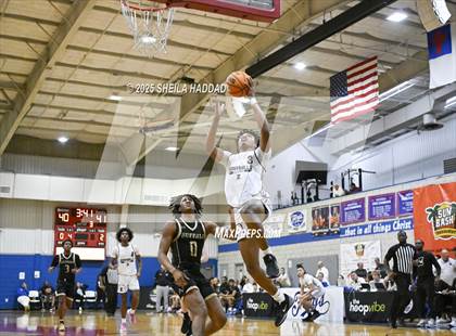 Thumbnail 1 in Zephyrhills Christian Academy vs The Villages Charter. (SunBash Tourney) photogallery.