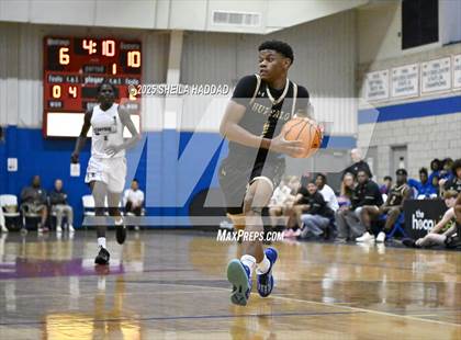 Thumbnail 2 in Zephyrhills Christian Academy vs The Villages Charter. (SunBash Tourney) photogallery.