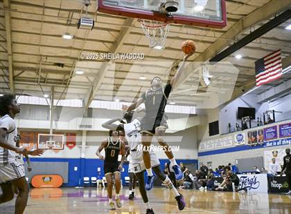 Thumbnail 2 in Zephyrhills Christian Academy vs The Villages Charter. (SunBash Tourney) photogallery.