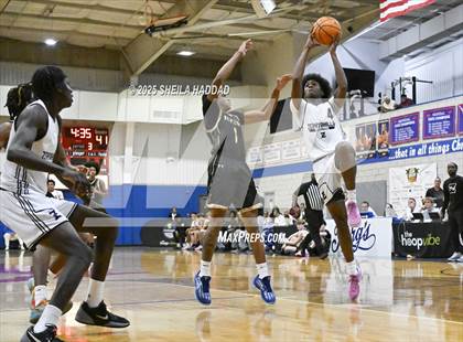 Thumbnail 3 in Zephyrhills Christian Academy vs The Villages Charter. (SunBash Tourney) photogallery.