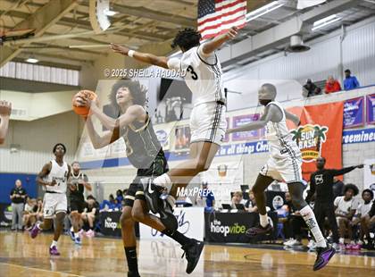 Thumbnail 2 in Zephyrhills Christian Academy vs The Villages Charter. (SunBash Tourney) photogallery.