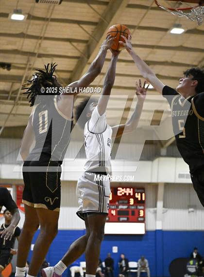 Thumbnail 2 in Zephyrhills Christian Academy vs The Villages Charter. (SunBash Tourney) photogallery.