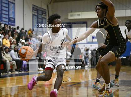 Thumbnail 2 in Zephyrhills Christian Academy vs The Villages Charter. (SunBash Tourney) photogallery.