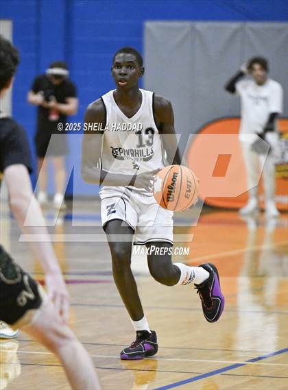 Thumbnail 3 in Zephyrhills Christian Academy vs The Villages Charter. (SunBash Tourney) photogallery.