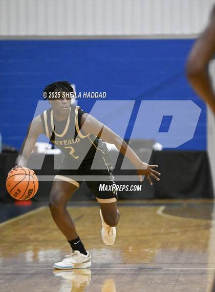 Thumbnail 2 in Zephyrhills Christian Academy vs The Villages Charter. (SunBash Tourney) photogallery.