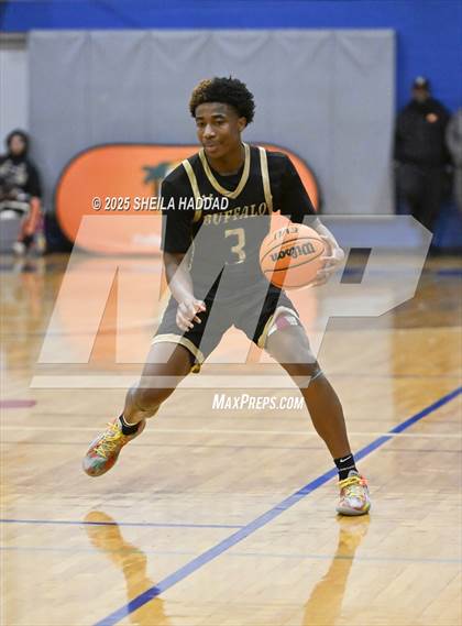Thumbnail 1 in Zephyrhills Christian Academy vs The Villages Charter. (SunBash Tourney) photogallery.