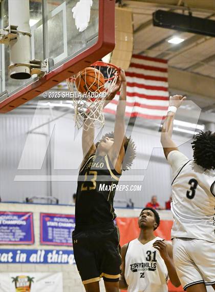 Thumbnail 1 in Zephyrhills Christian Academy vs The Villages Charter. (SunBash Tourney) photogallery.