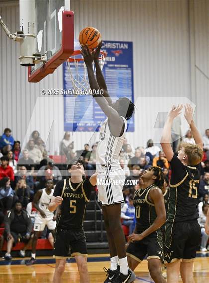 Thumbnail 2 in Zephyrhills Christian Academy vs The Villages Charter. (SunBash Tourney) photogallery.