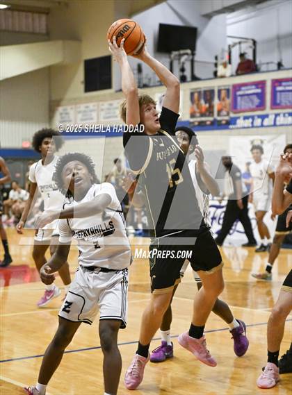 Thumbnail 3 in Zephyrhills Christian Academy vs The Villages Charter. (SunBash Tourney) photogallery.