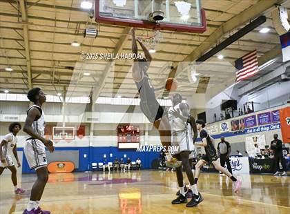 Thumbnail 1 in Zephyrhills Christian Academy vs The Villages Charter. (SunBash Tourney) photogallery.