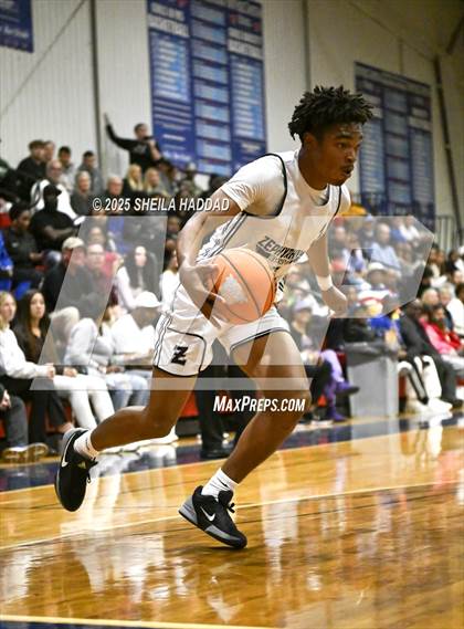 Thumbnail 2 in Zephyrhills Christian Academy vs The Villages Charter. (SunBash Tourney) photogallery.