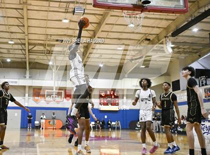 Thumbnail 1 in Zephyrhills Christian Academy vs The Villages Charter. (SunBash Tourney) photogallery.