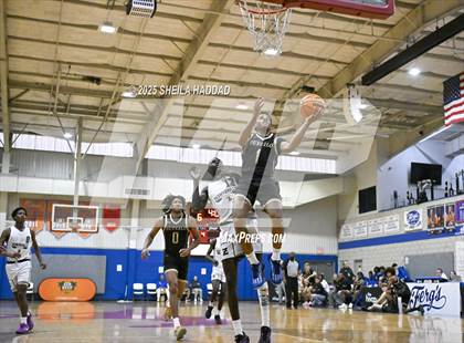 Thumbnail 1 in Zephyrhills Christian Academy vs The Villages Charter. (SunBash Tourney) photogallery.